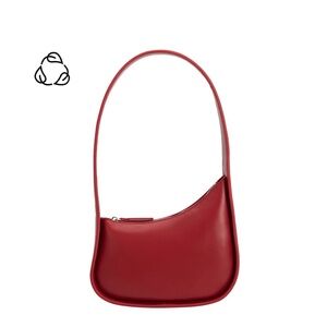 Meli Bianco Willow Red Recycled Vegan Shoulder Bag